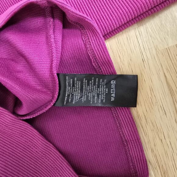 Maeve Anthropologie Sweater Womens Small Off Shoulder Button Ribbed Pullover Top - Picture 4 of 9